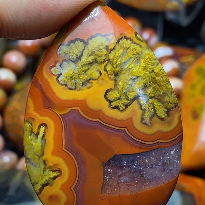 玛瑙/玉髓颈饰未镶嵌用****3