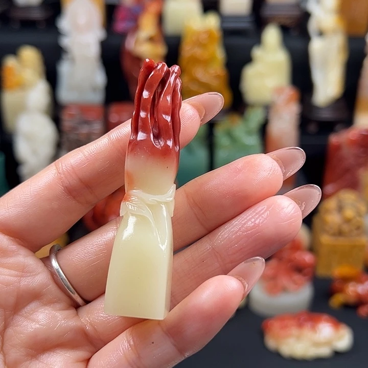 寿山石老性芙蓉石