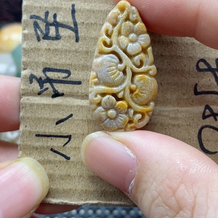 硅化珊瑚（珊瑚玉）颈饰未镶嵌