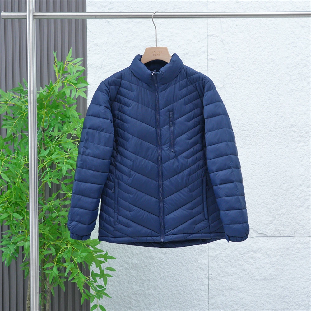 秋冬季男士轻便保暖立领棉衣防风百搭休闲棉服外套23W01