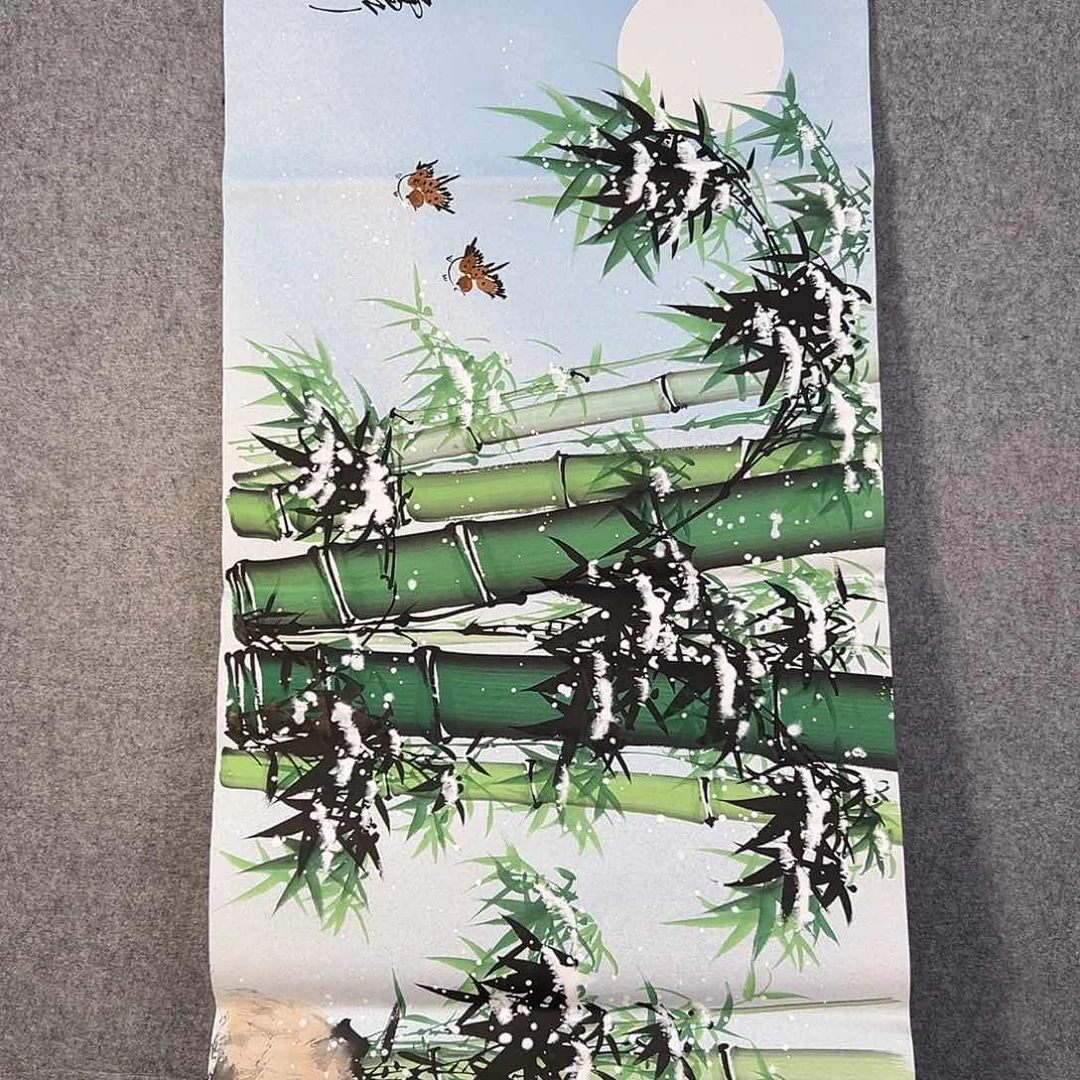 国画133 花鸟在此鸣叫时还要