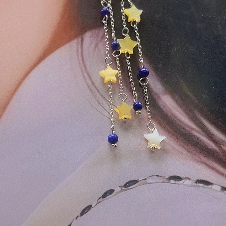 栀***子银S925镶嵌耳饰淡水珍珠