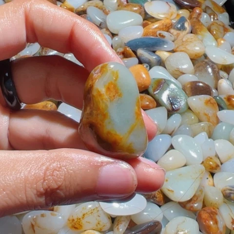 和田玉（糖玉）手链未镶嵌23