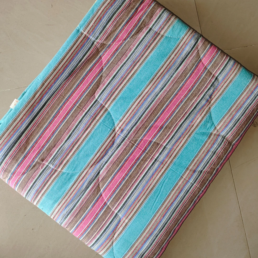 纯棉老粗布双人夏凉被