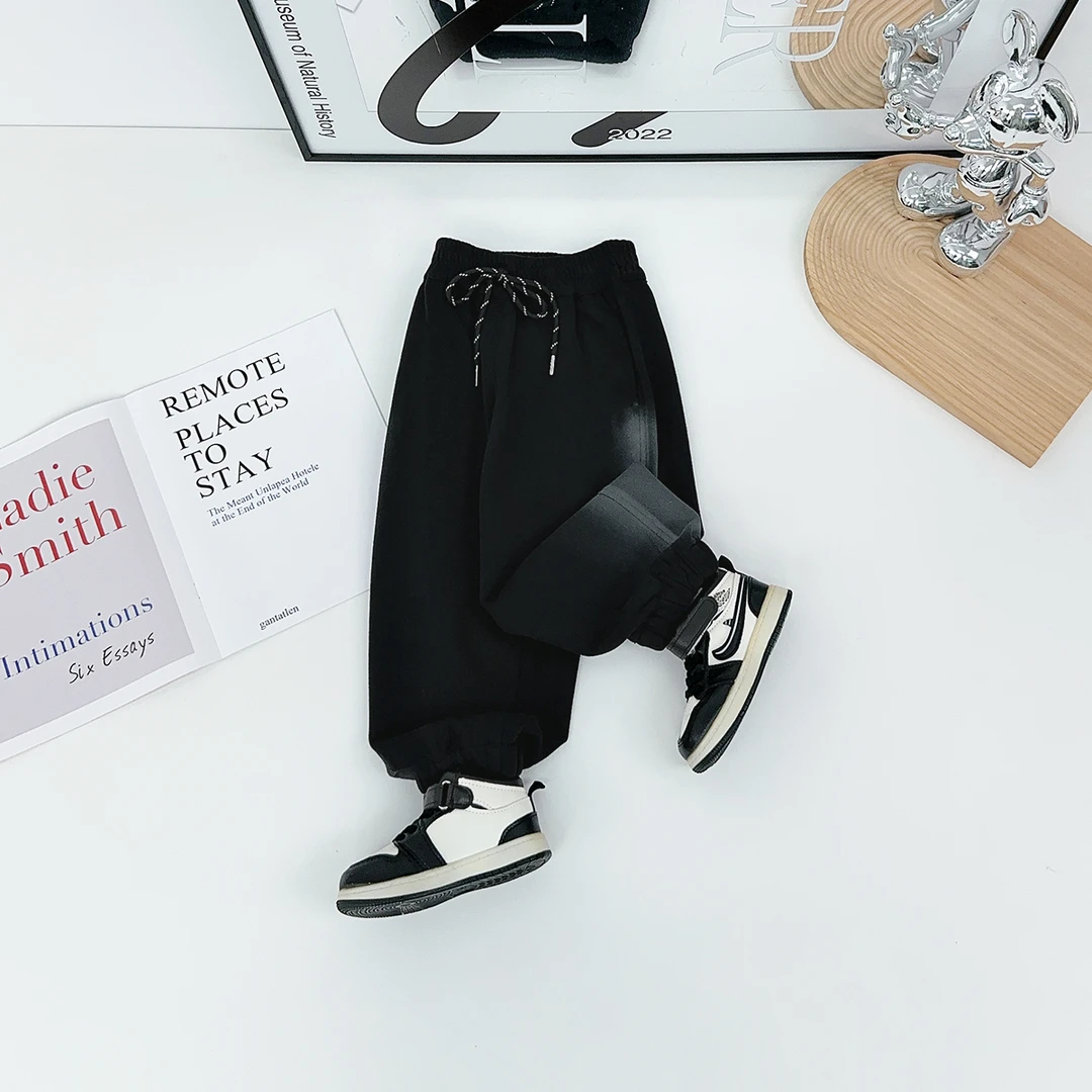 儿童裤子春秋款男童运动裤2025秋新款秋装 CXF3699 悠悠童话童装