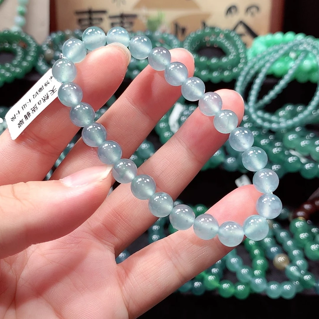 未镶嵌手链翡翠卡8