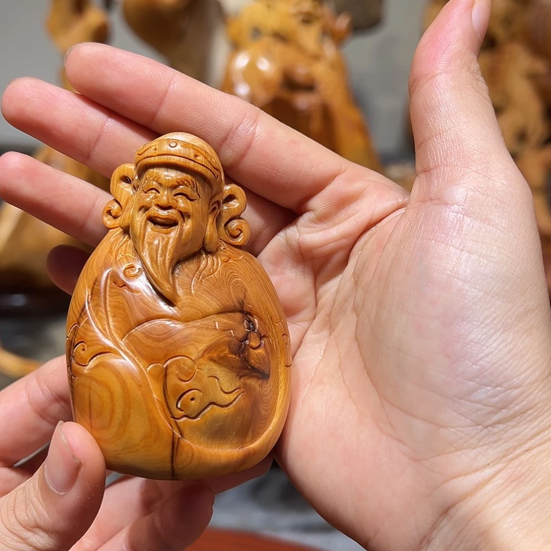 柏木（崖柏）崖柏木手把件摆件