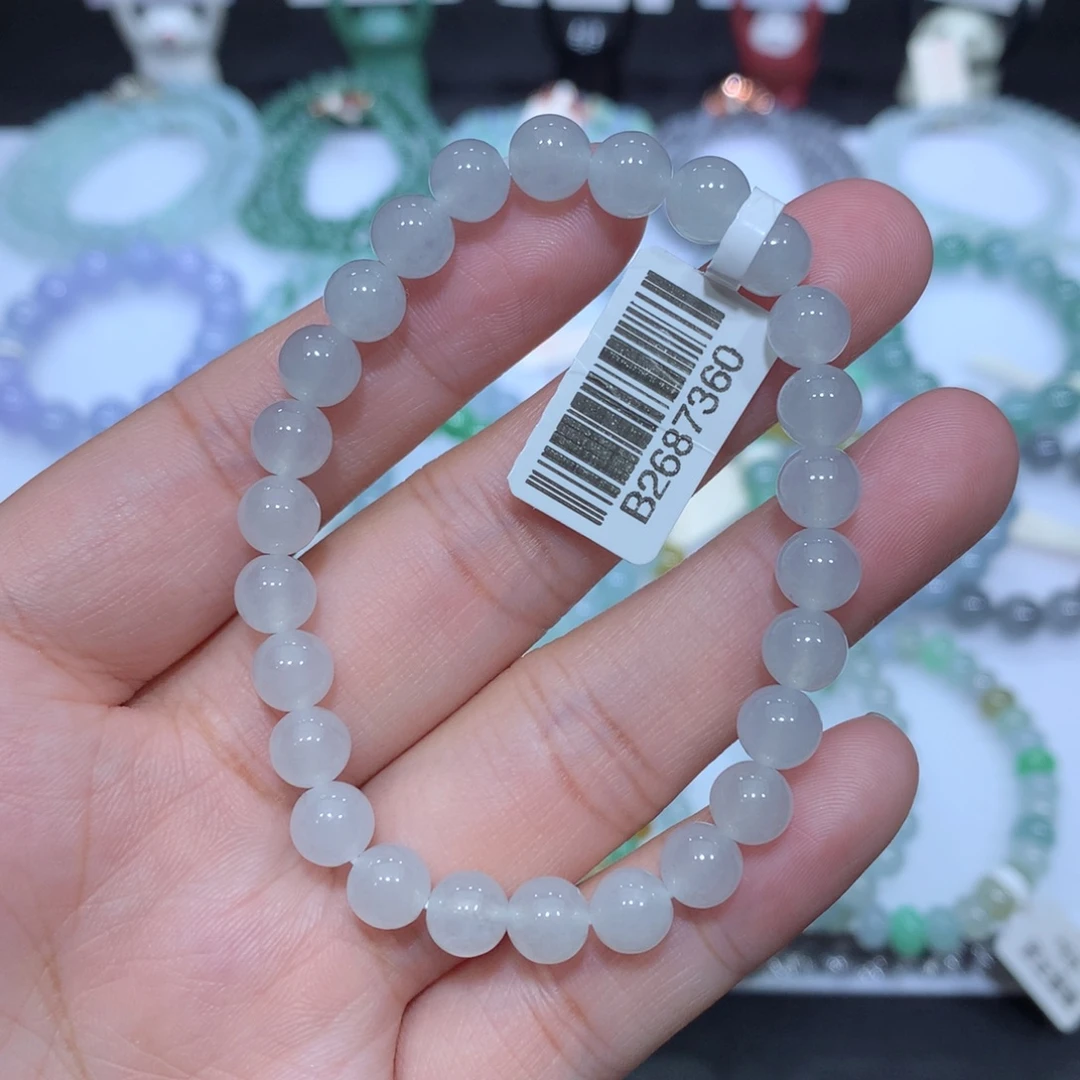 翡翠未镶嵌手串天然