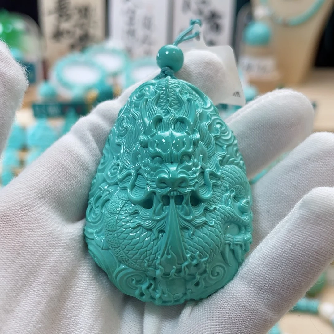 绿松石珠宝奇石未镶嵌