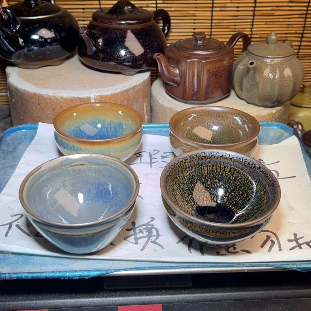 茶盏建窑建盏 微瑕作品