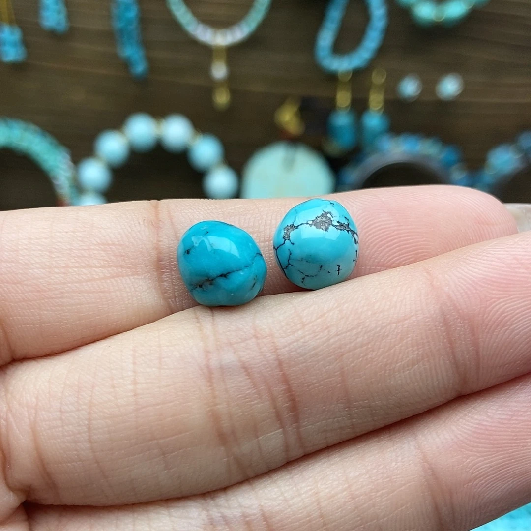 超***薯绿松石未镶嵌随行豆