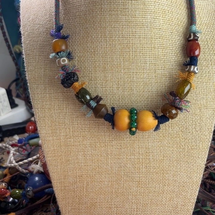 玛瑙/玉髓未镶嵌颈饰