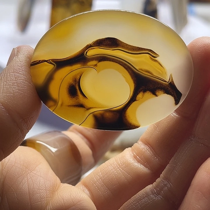 玛瑙/玉髓未镶嵌吊坠(不含链)