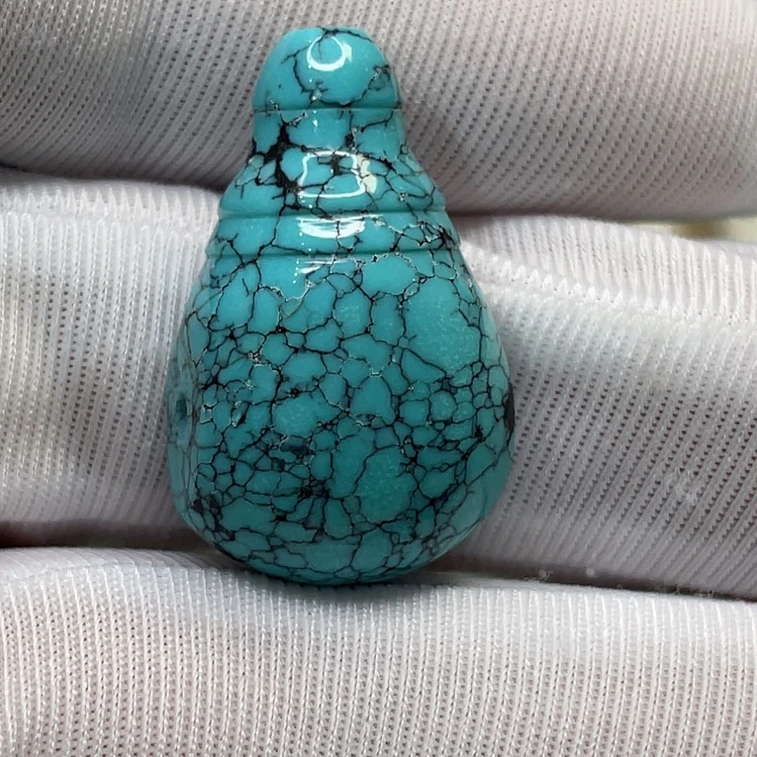 绿松石未镶嵌挂件