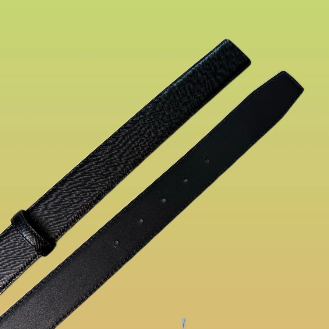 亮枪扣十字纹男士皮具皮带腰带