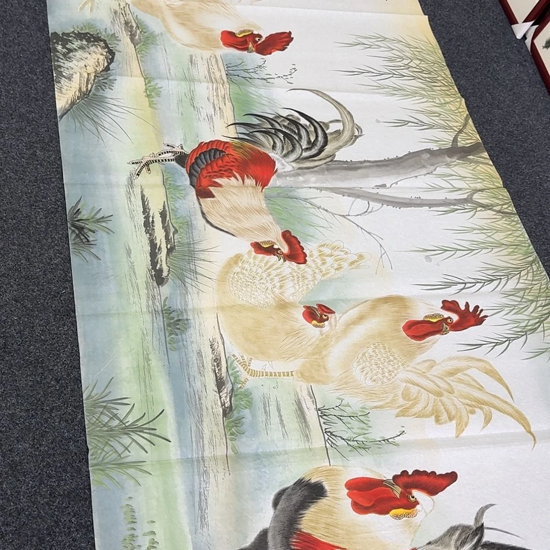 纯手绘国画作品作品