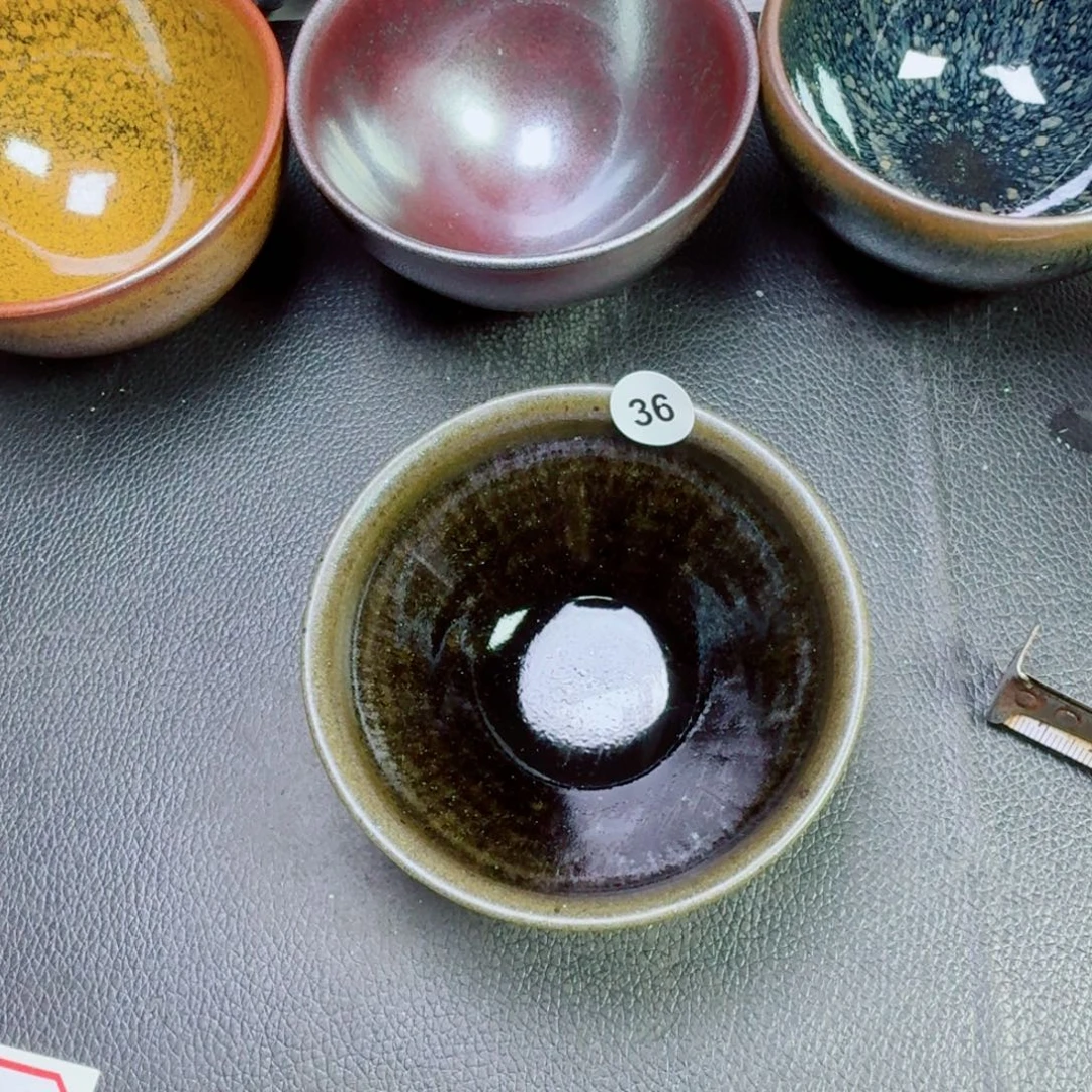 摆件古时茶器建窑建盏36