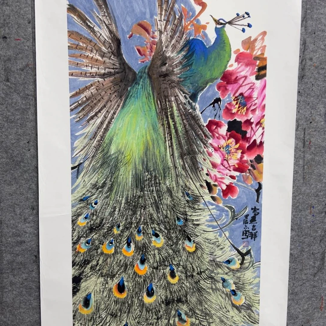 国画亲笔手绘原创作品