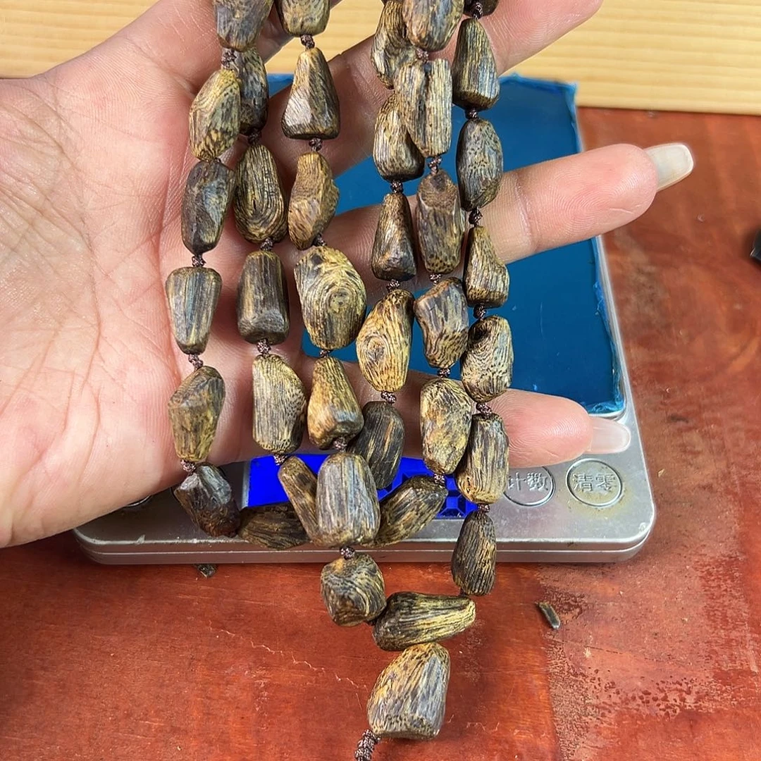 沉香碎屑沉香白奇树丁多圈32g沉水