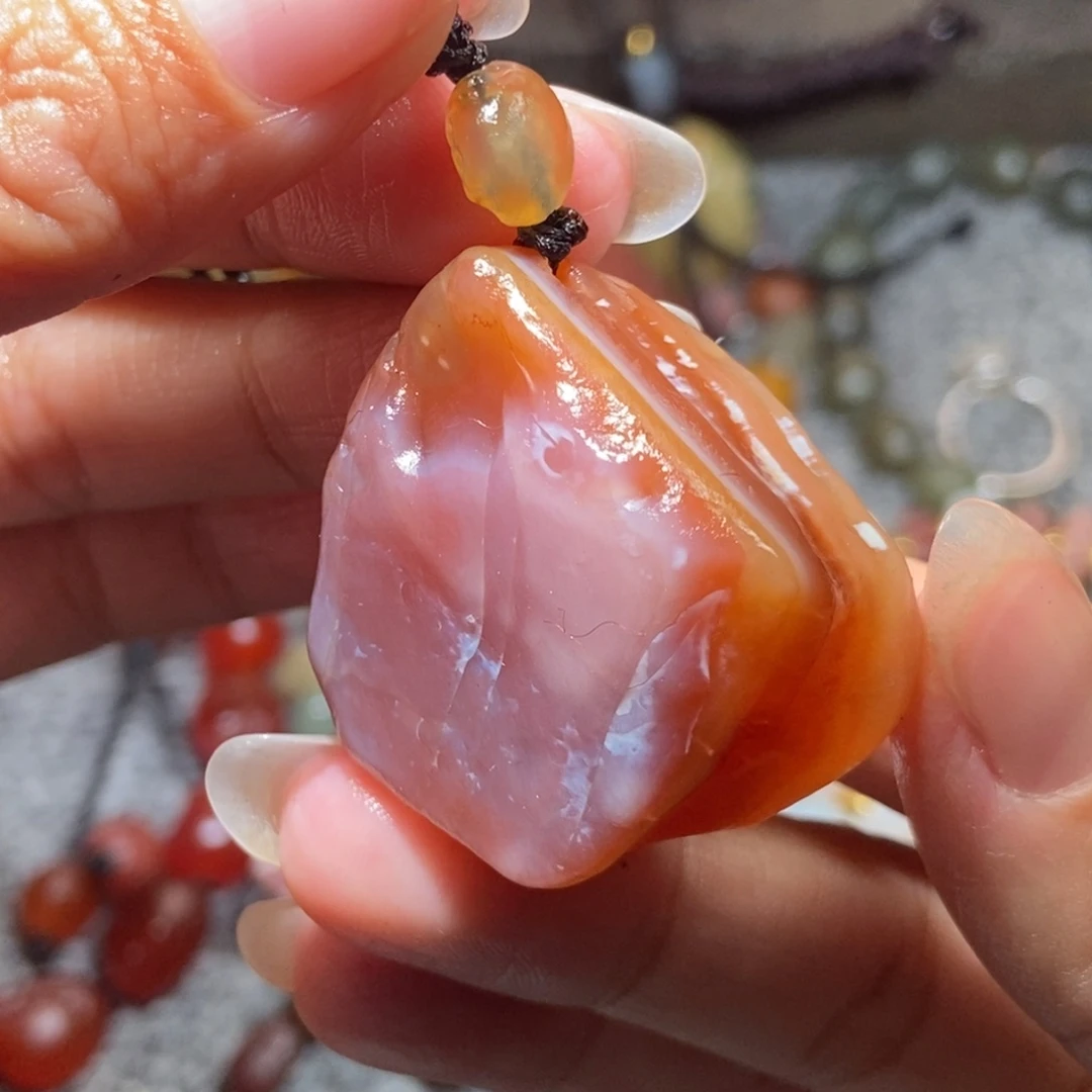 未镶嵌玛瑙/玉髓珠宝半成品