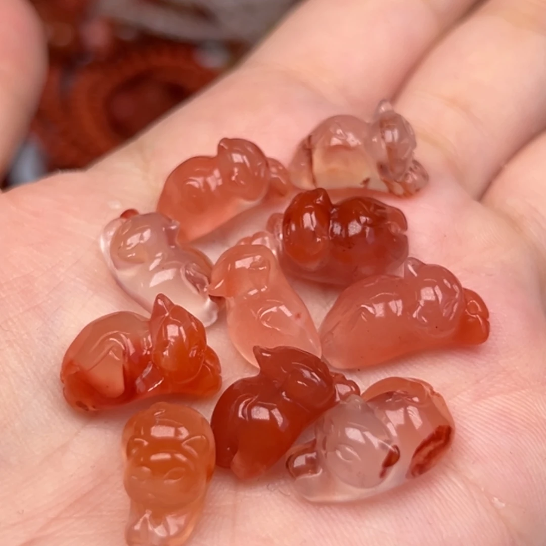 南红玛瑙未镶嵌吊坠(不含链)