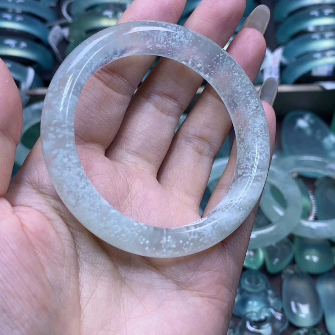 蛇纹石玉未镶嵌珠宝半成品