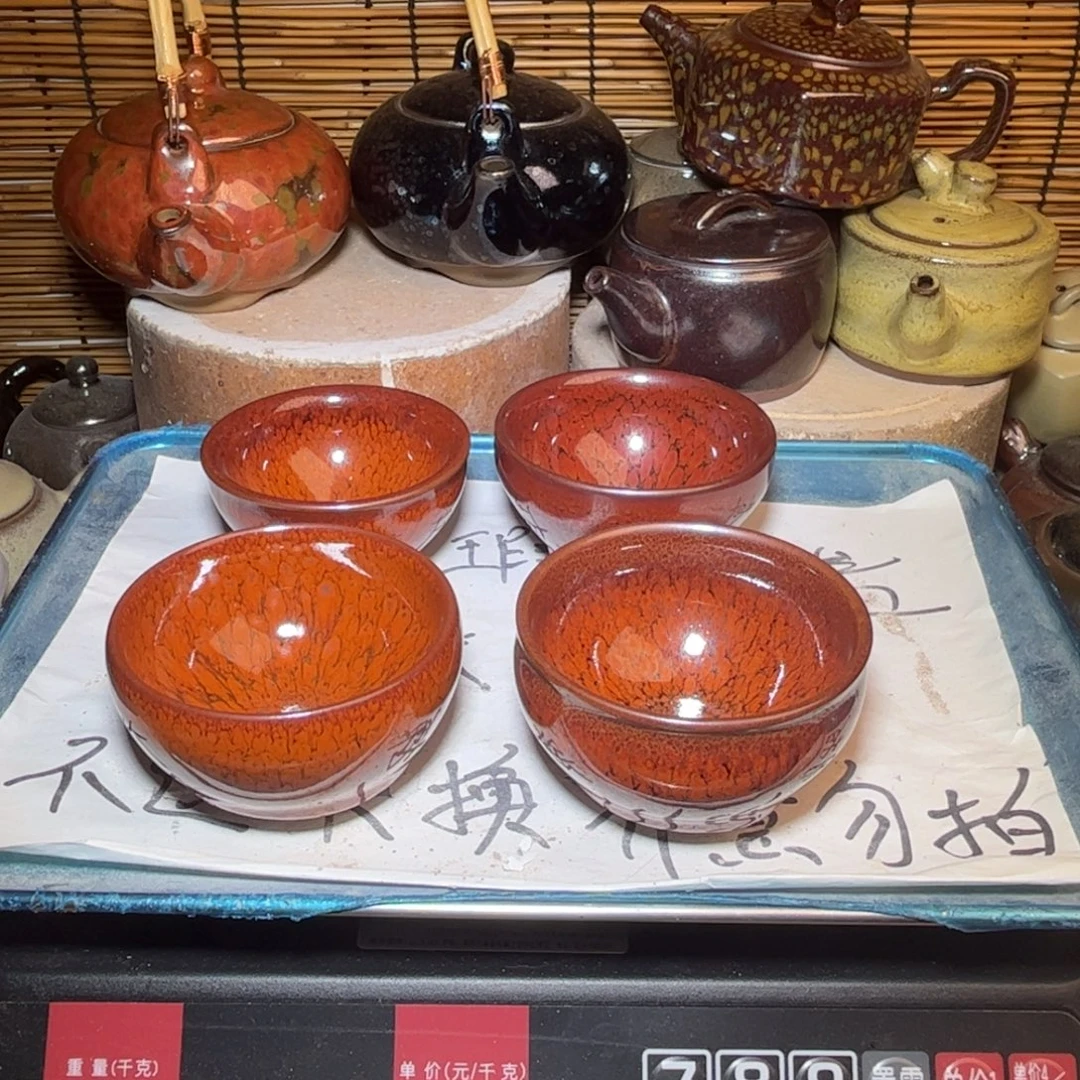 茶盏建盏 微瑕作品