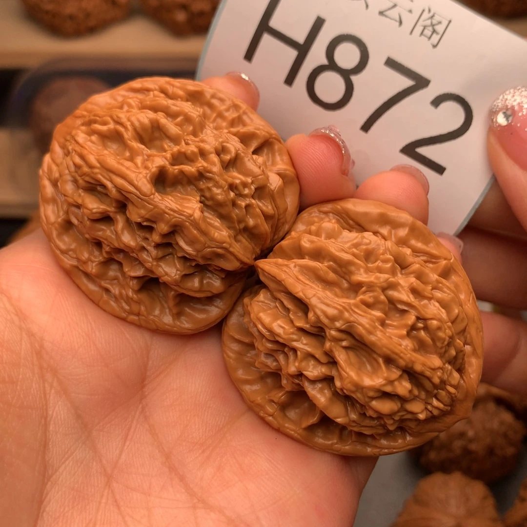 文玩核桃把件43麦虎