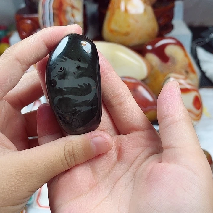玛瑙/玉髓未镶嵌耳饰