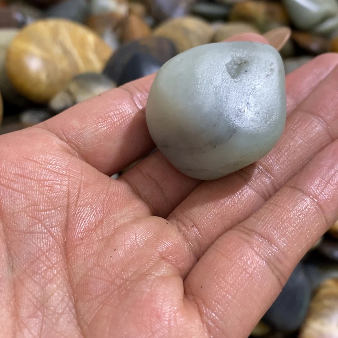 和田玉未镶嵌挂件37