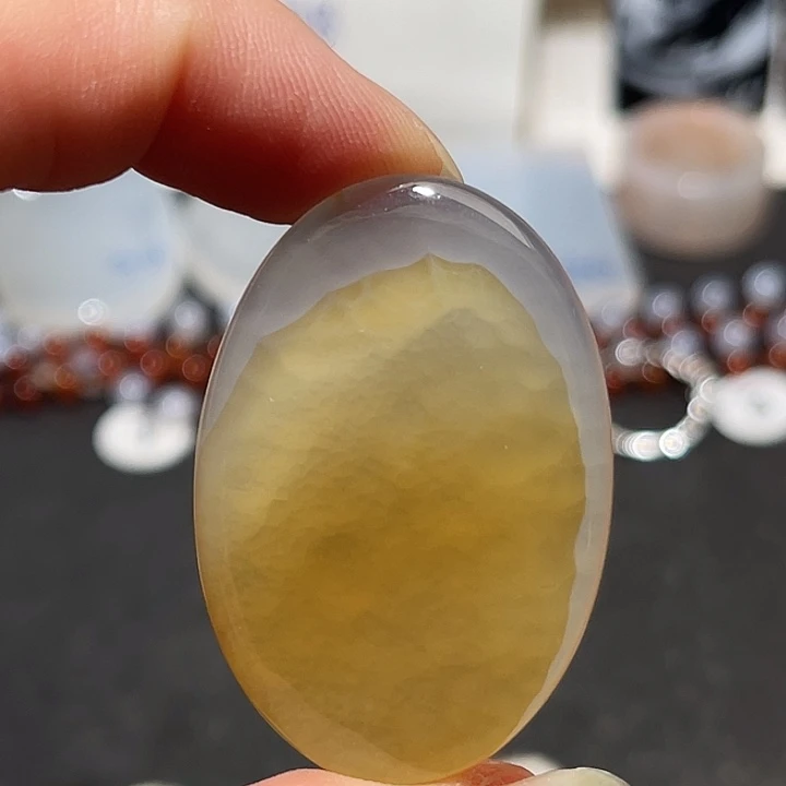 玛瑙/玉髓未镶嵌吊坠(不含链)