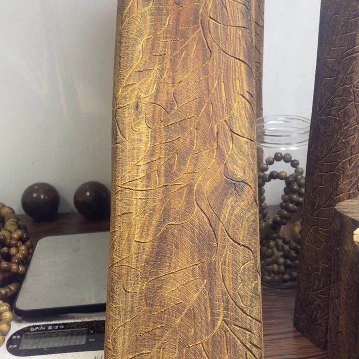 神***牛檀香木手把件手把件