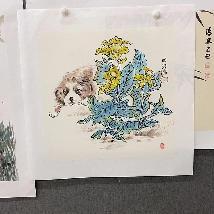 国画手寫手繪作品312