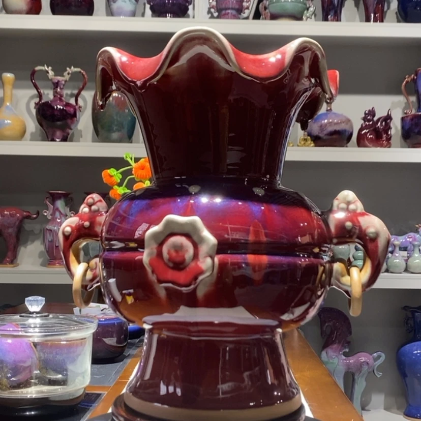 【闪购商品】瓷片钧瓷艺术作品……