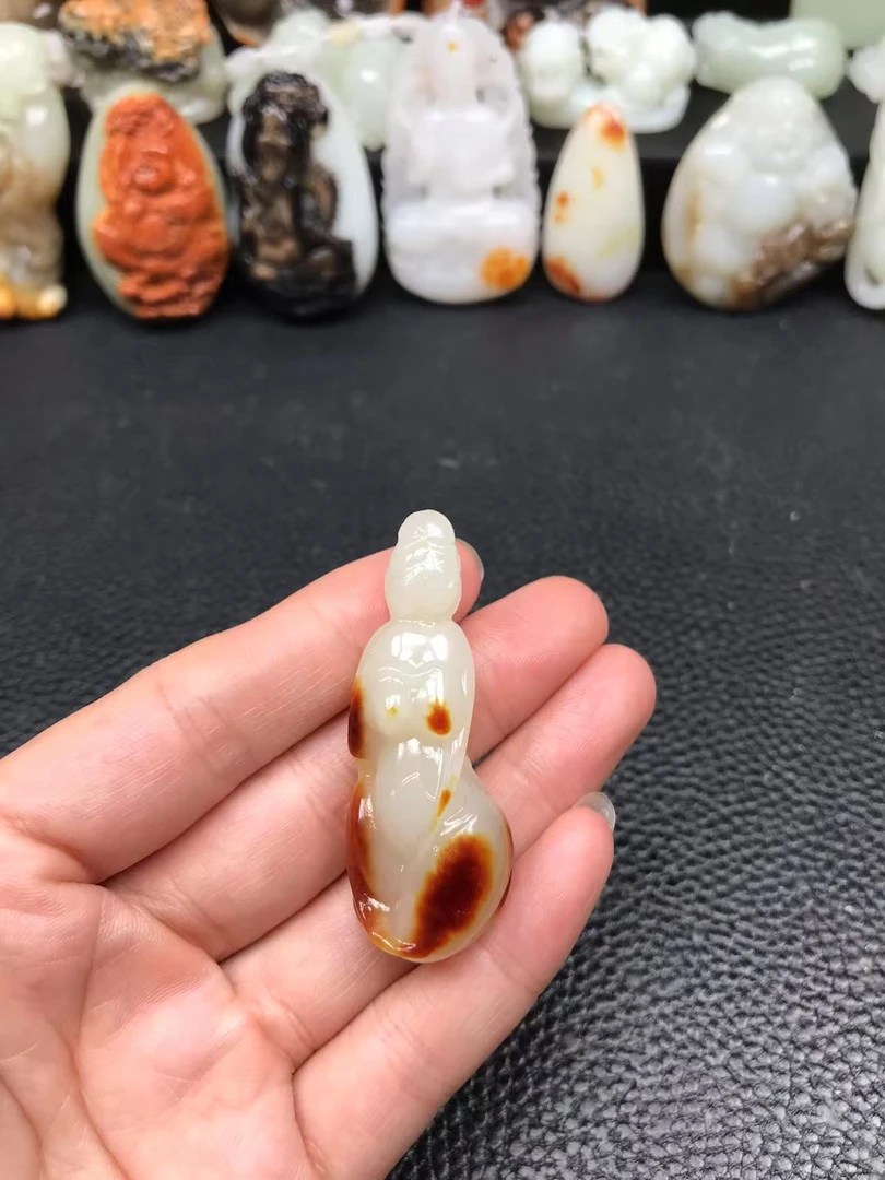 和田玉玉美人，实物漂亮