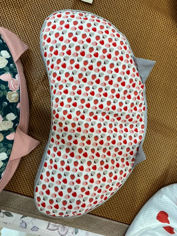 特价艺术枕荞麦壳猫耳枕月牙枕纯棉布料做工精美