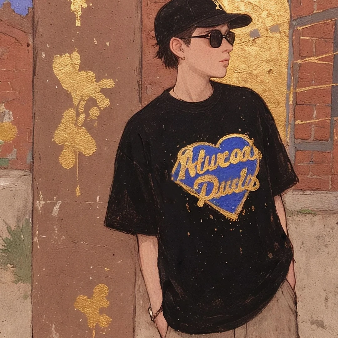 四叔直播hm短袖鸭子系列