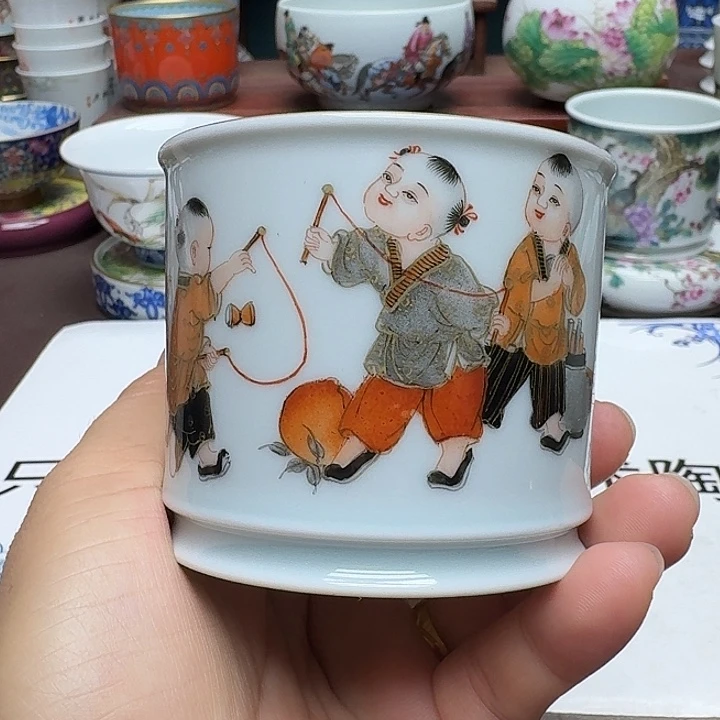 景德镇手工手绘展示