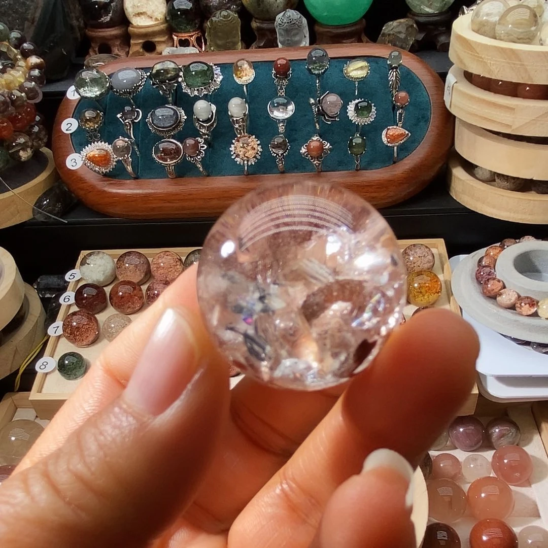 水晶珠宝半成品未镶嵌