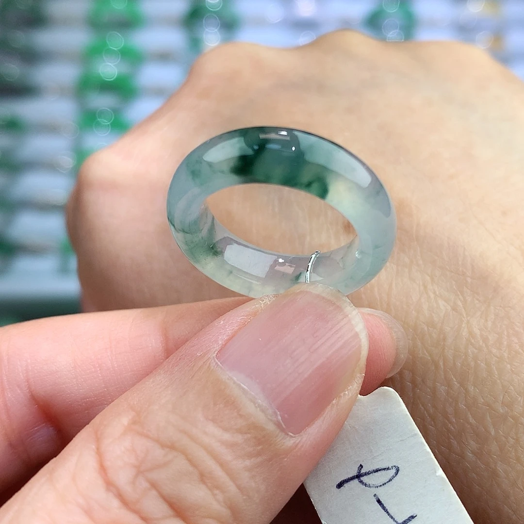 未镶嵌戒指翡翠9-10号