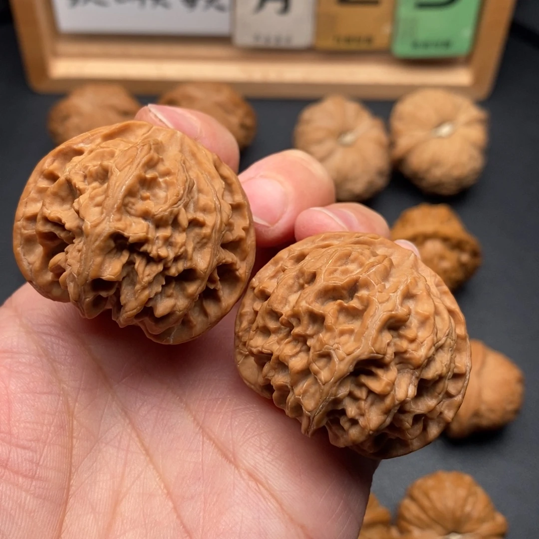 把件文玩核桃42苹果园