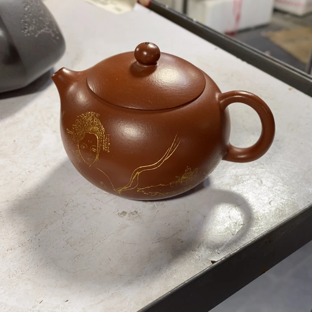 紫砂茶壶原矿手工140