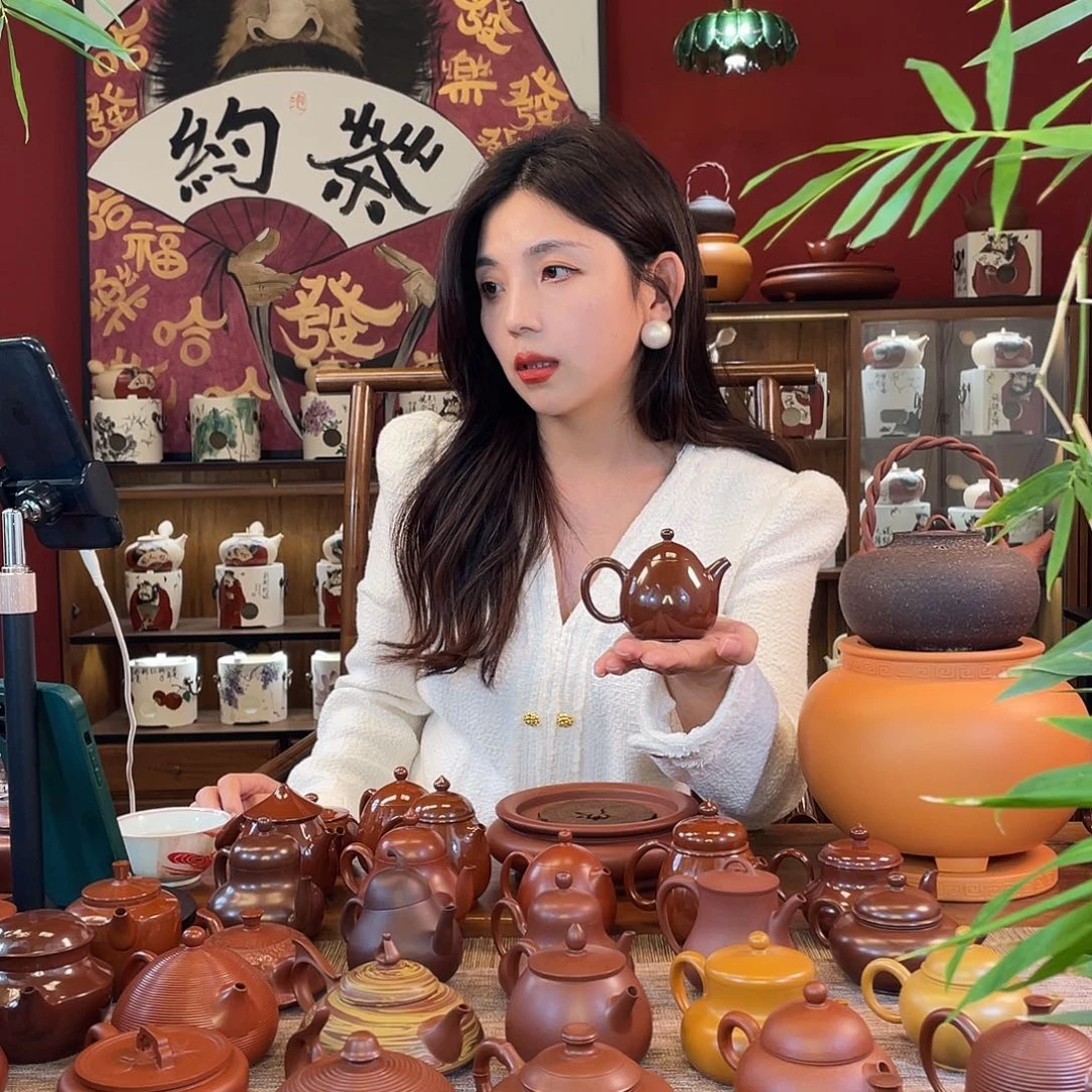 茶壶紫砂纯手工手拉壶