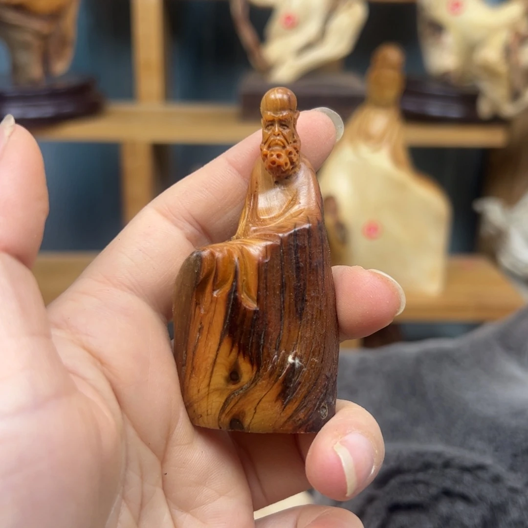 木方*崖柏木摆件手把件
