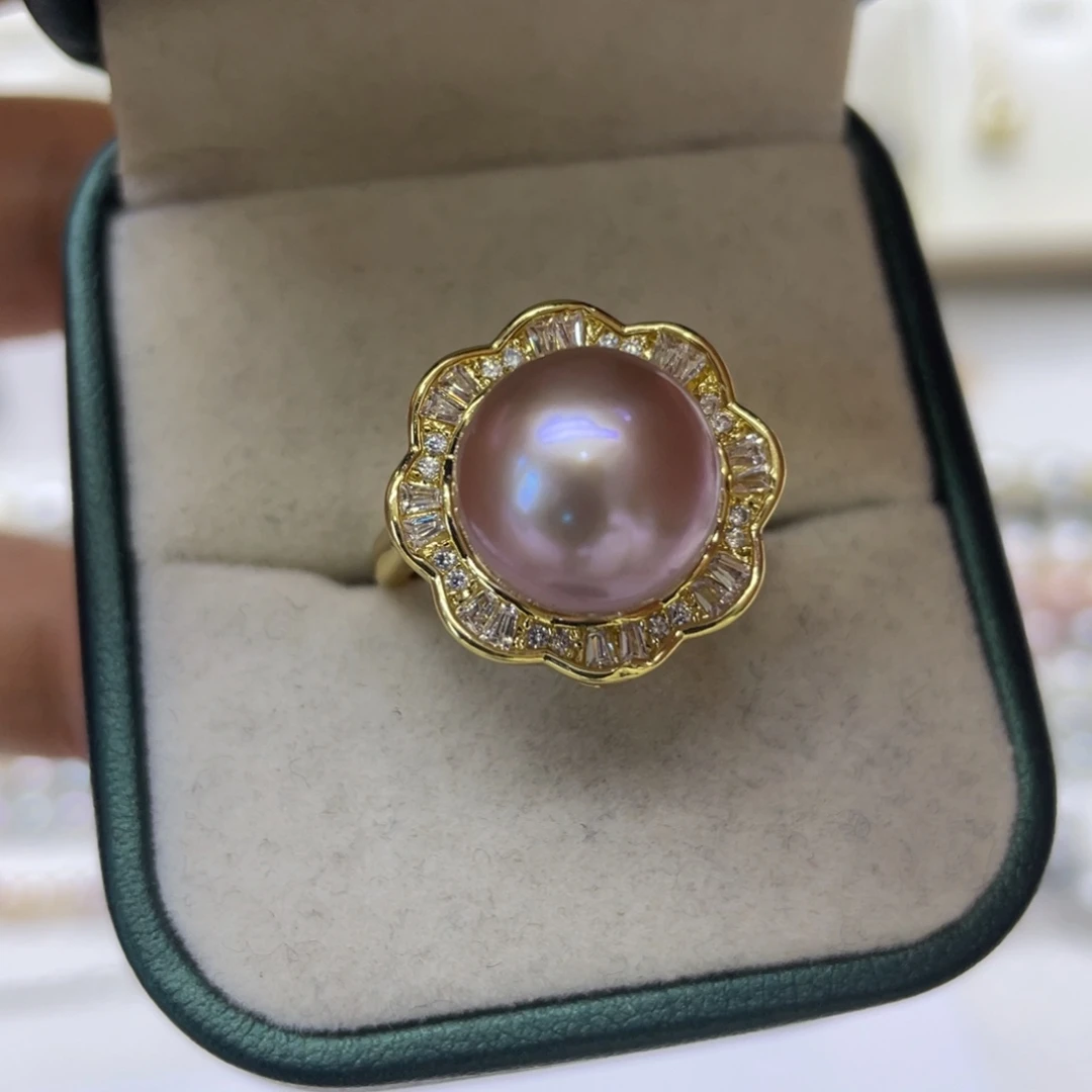 戒指未镶嵌淡水珍珠