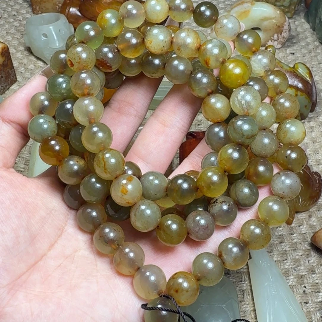 白玉菩提吊坠挂件