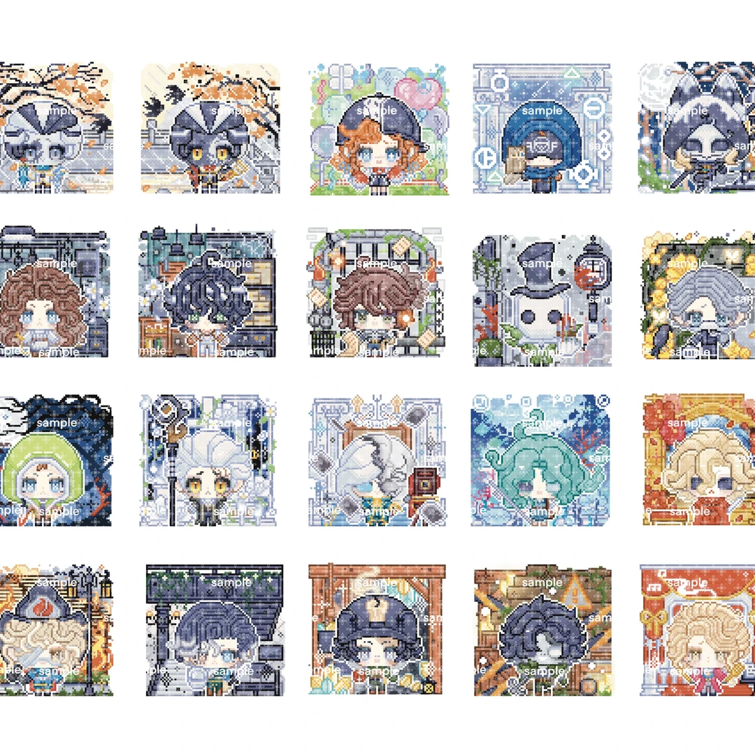 【像素时光系列】-正版授权 第五人格 同人周边 5cm*5cm亚克力砖