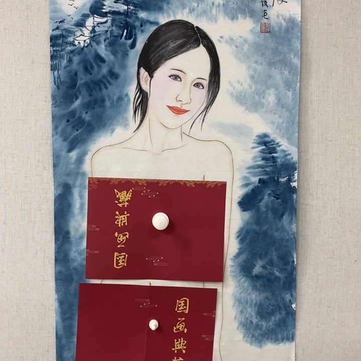 国画亲笔手绘原创