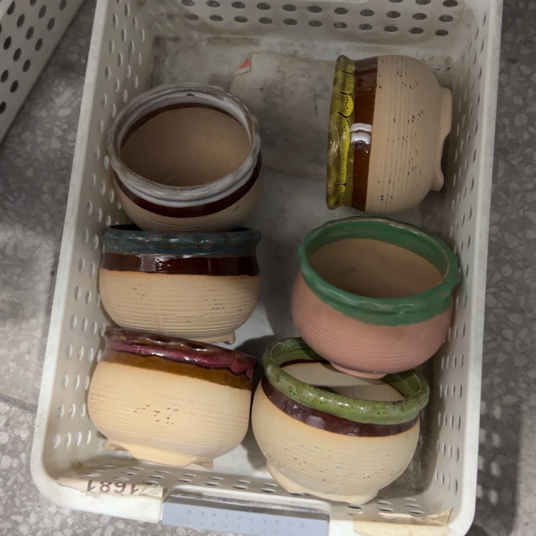 陶瓷多肉小花盆@@1