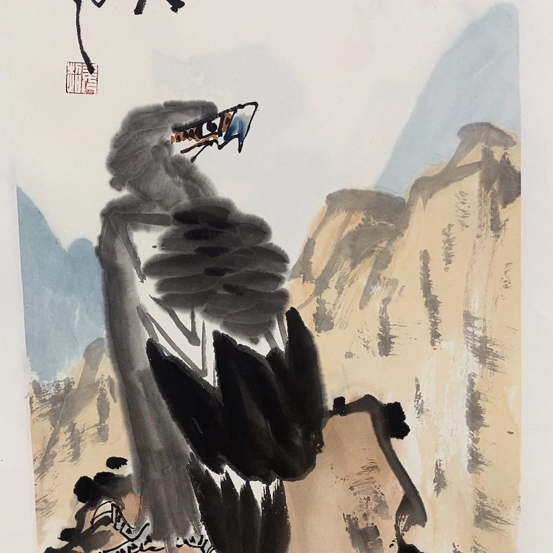 国画书画作品多次参加全国书画
